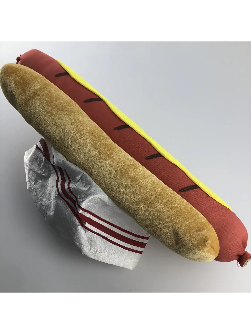 HOT DOG HAT - The Hotdog Weiner Cap Food-Prop-Halloween Funny Party Costume